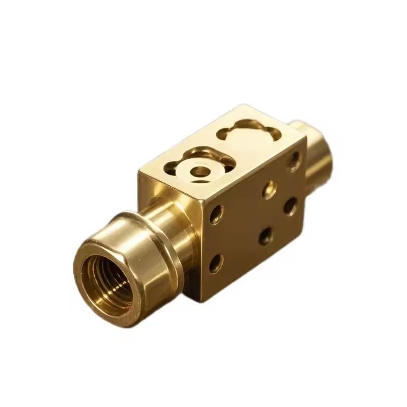 Precision Turning CNC Machining Brass Parts